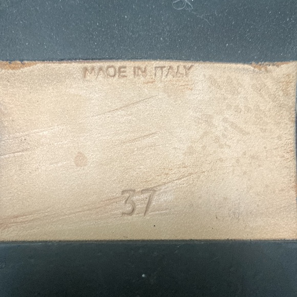 DEAR FRANCES black silky pearl flats size 37 - Picture 10 of 12